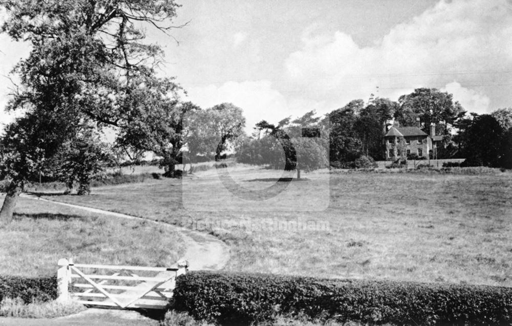 The Vicarage, Church Road, Greasley, 1963