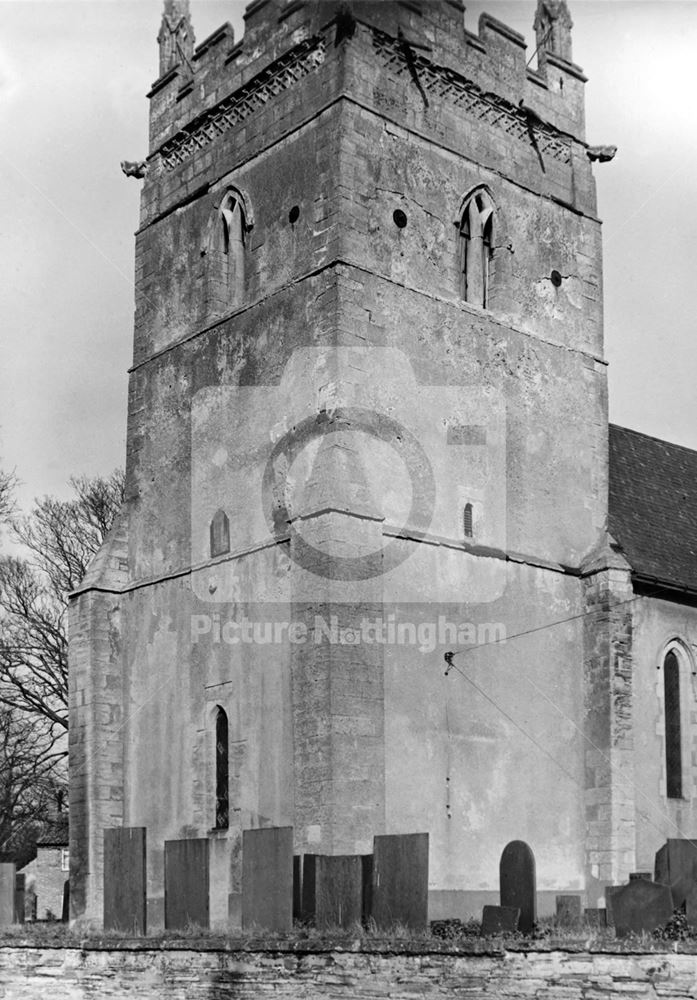 All Saint's Parish Church, Sutton Lane, Granby, c 1950?