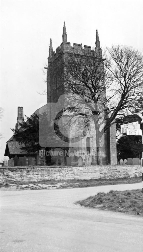 All Saint's Parish Church, Sutton Lane, Granby, 1958