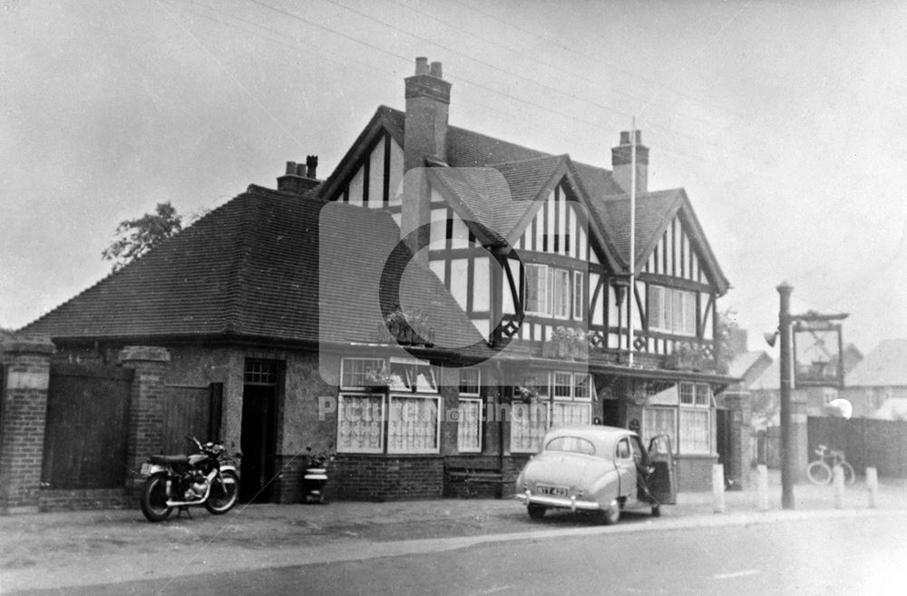 The Windmill Inn, 34 Nottingham Road, Gotham, c 1960