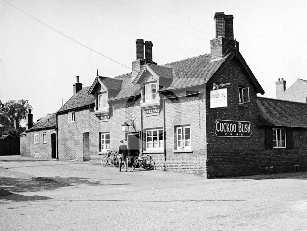 Cuckoo Bush Inn, Leake Road, Gotham, c 1930