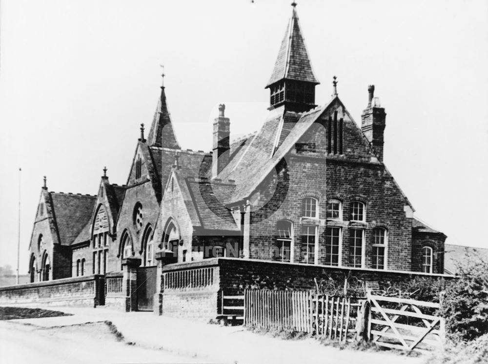 Primary School, Kegworth Road, Gotham, c 1890