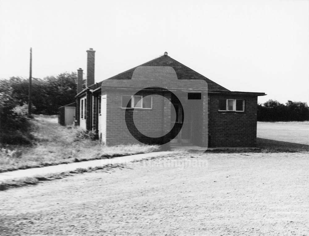 Village Hall, David's Lane, Gunthorpe, 1964