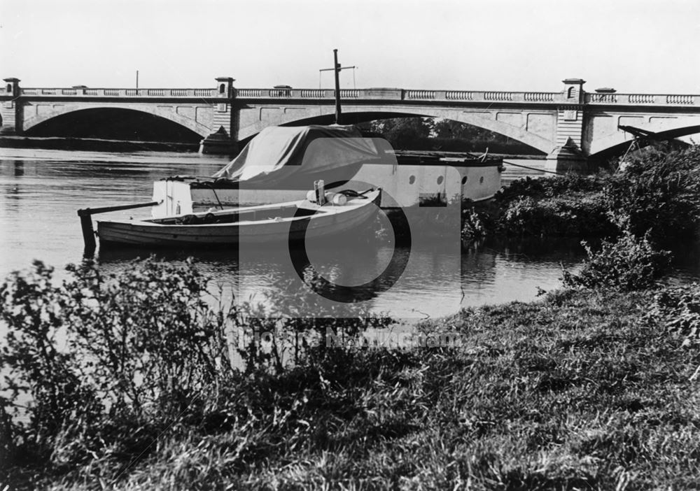 River Trent, Gunthorpe, c 1940s-50s ?