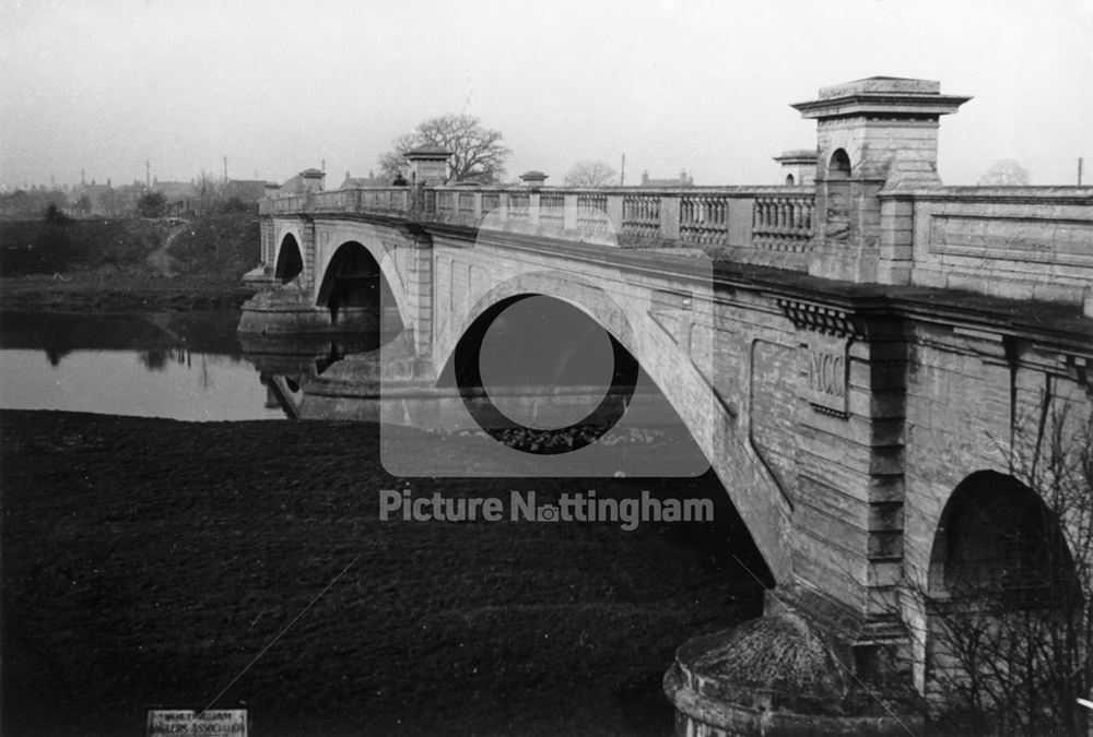 Gunthorpe Bridge, Trentside, Gunthorpe, c 1940s-50s ?