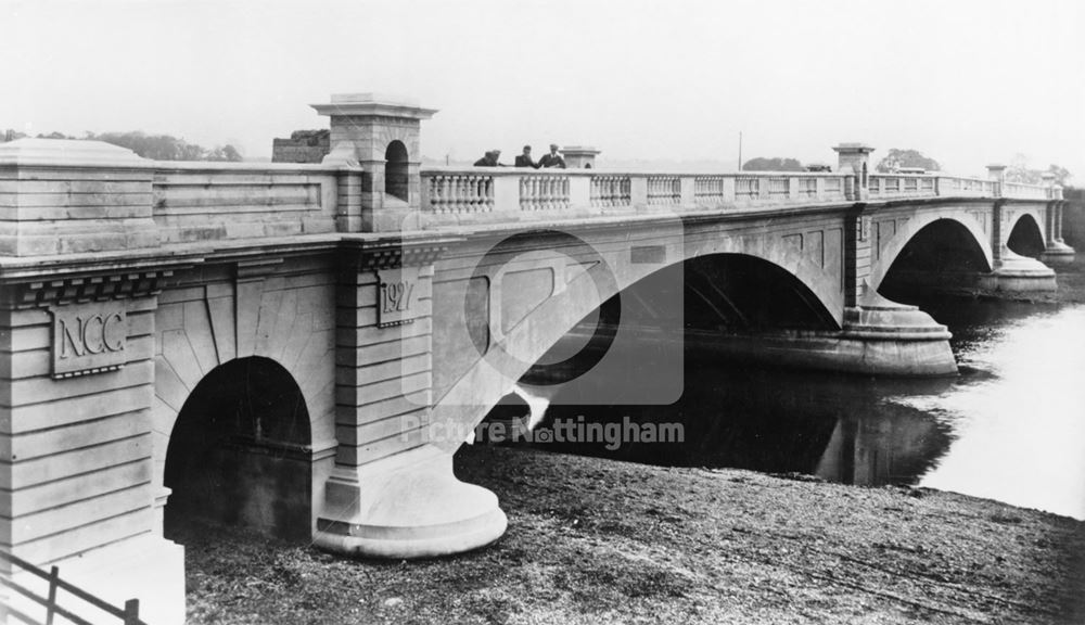 Gunthorpe Bridge, Trentside, Gunthorpe, c 1927