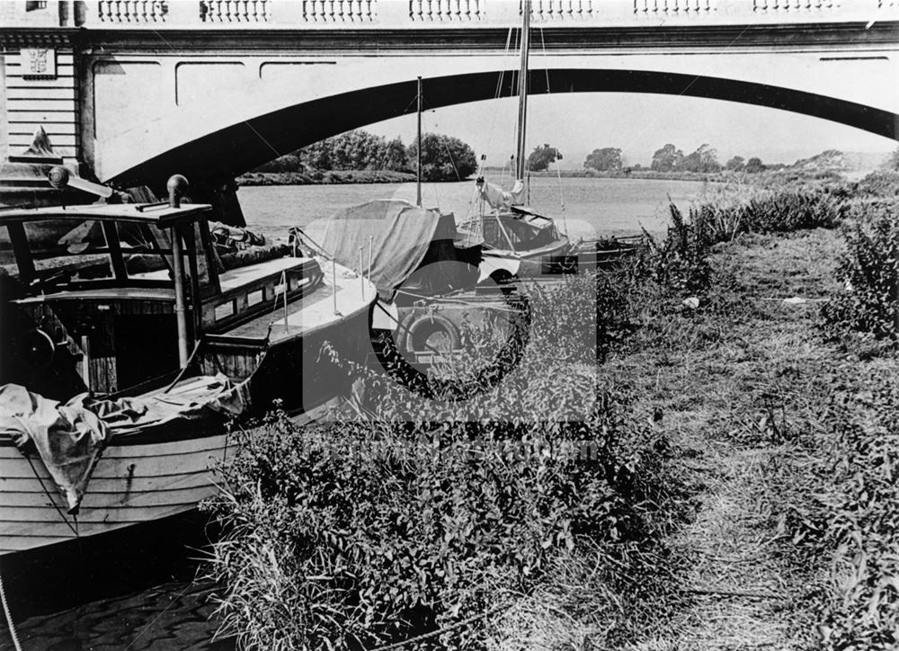 River Trent, Gunthorpe, c 1940s-50s ?