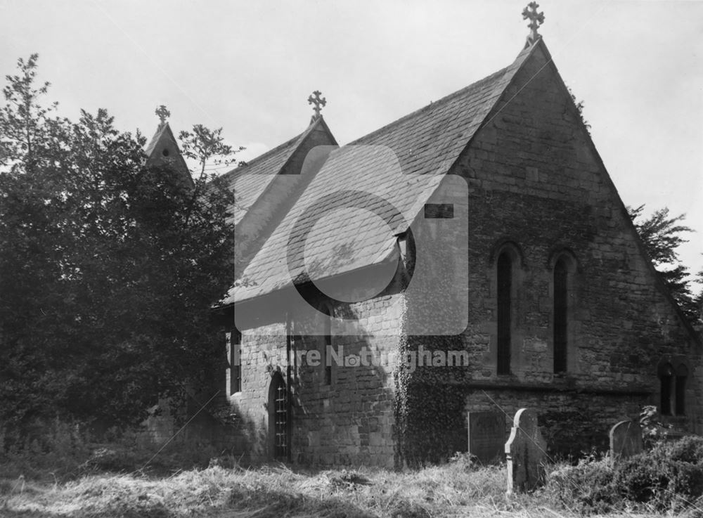 St. James' Church, Halloughton, 1949