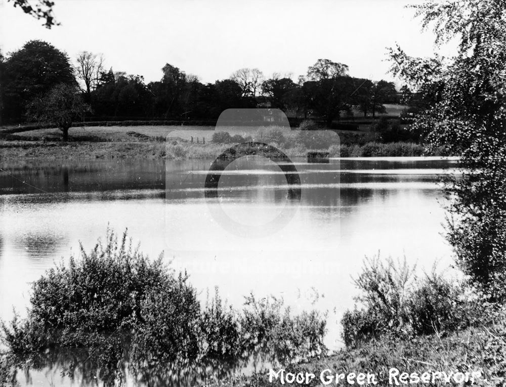 Moorgreen Reservior, c 1950s ?