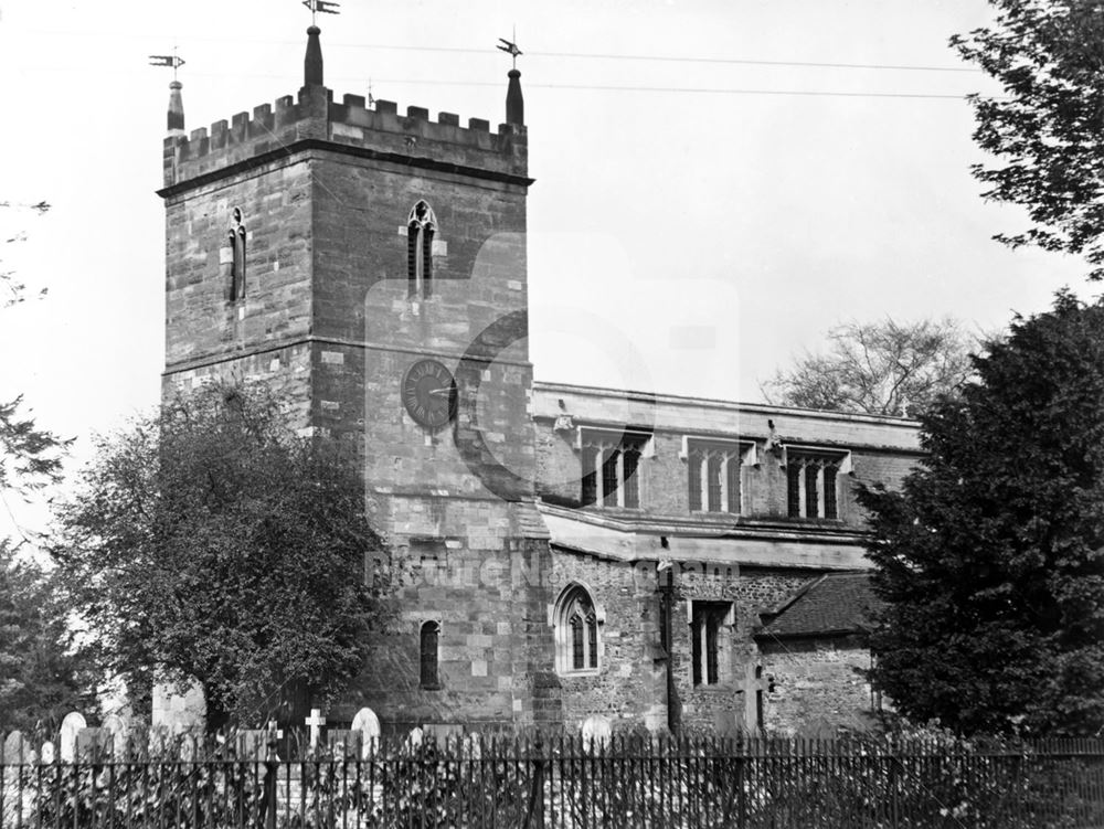 St. Peter's Church, Kirk HIll, East Bridgford, c 1950