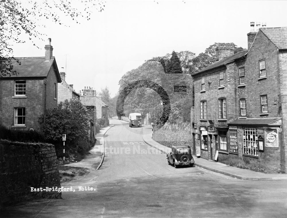 Kneeton Road, East Bridgford, c 1940s?