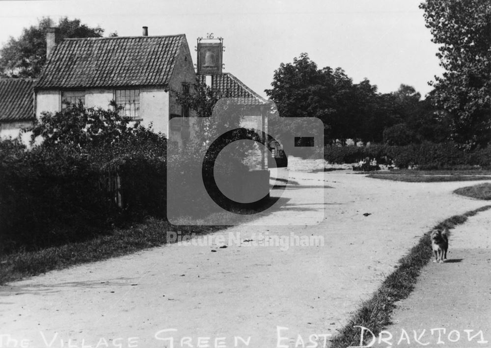 The Bell Inn, The Village Green, East Drayton, 1909