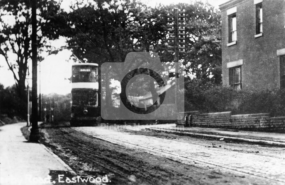 Derby Road (A608), Eastwood, 1914