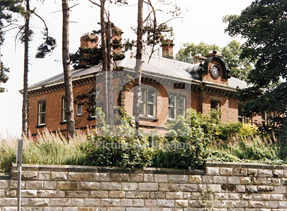 Former Colliery Offices, Mansfield Road, Eastwood, c 1985