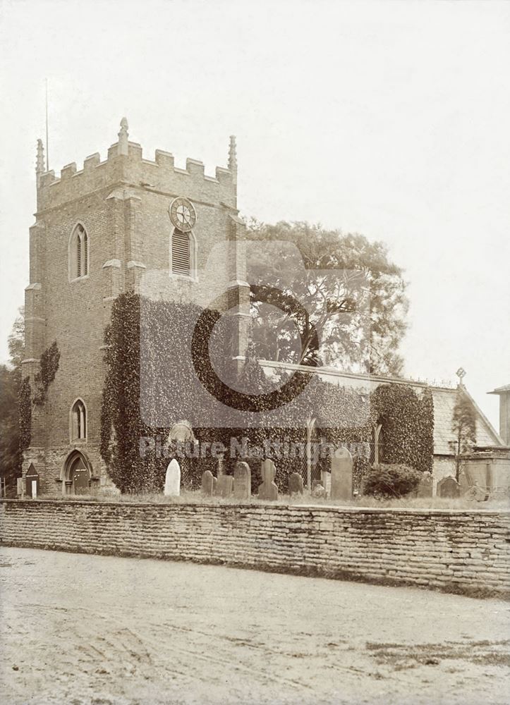 St Mary and All Saints' Church, Hawksworth, c 1900s?