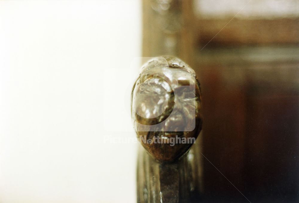 Bench End, St. Luke's Parish Church, Hickling, c 1980s