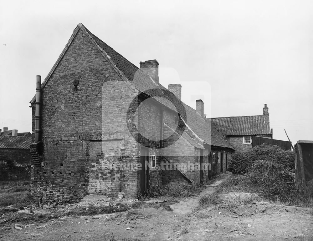 Cottages, Headon, near Retford, c 1960s?