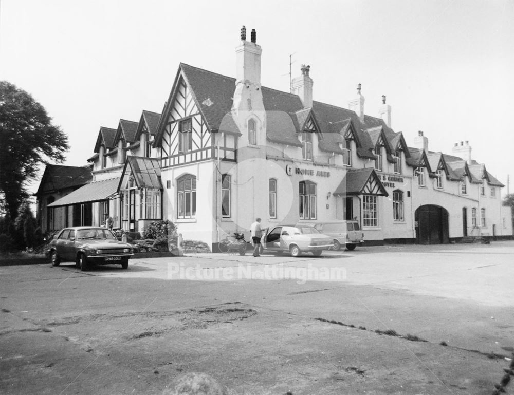 Star and Garter Hotel, Hazelford Ferry, Boat Lane, Bleasby, 1979