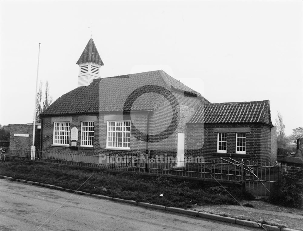 Village Hall, Main Street, Hickling, 1976