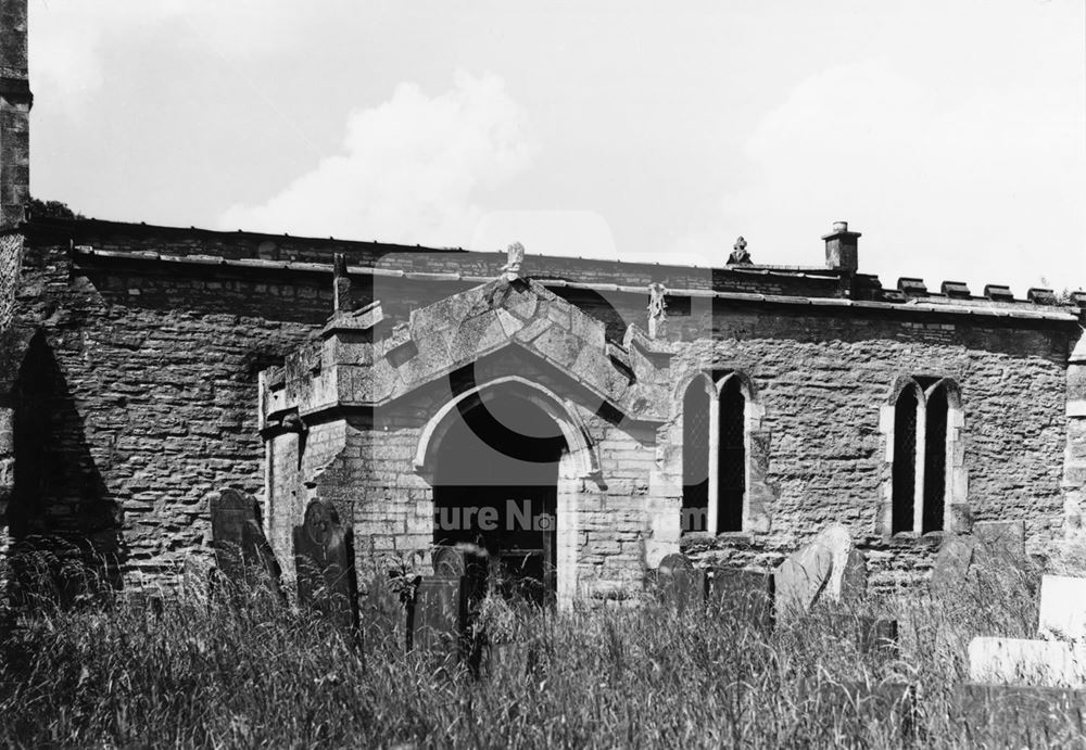 St. Luke's Parish Church, Hickling, c 1960s