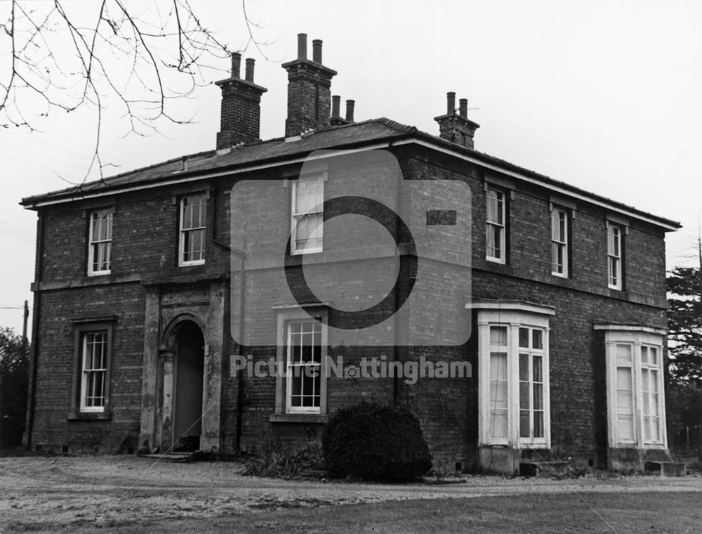 The Rectory, Kirklington Road, Hockerton, 1981