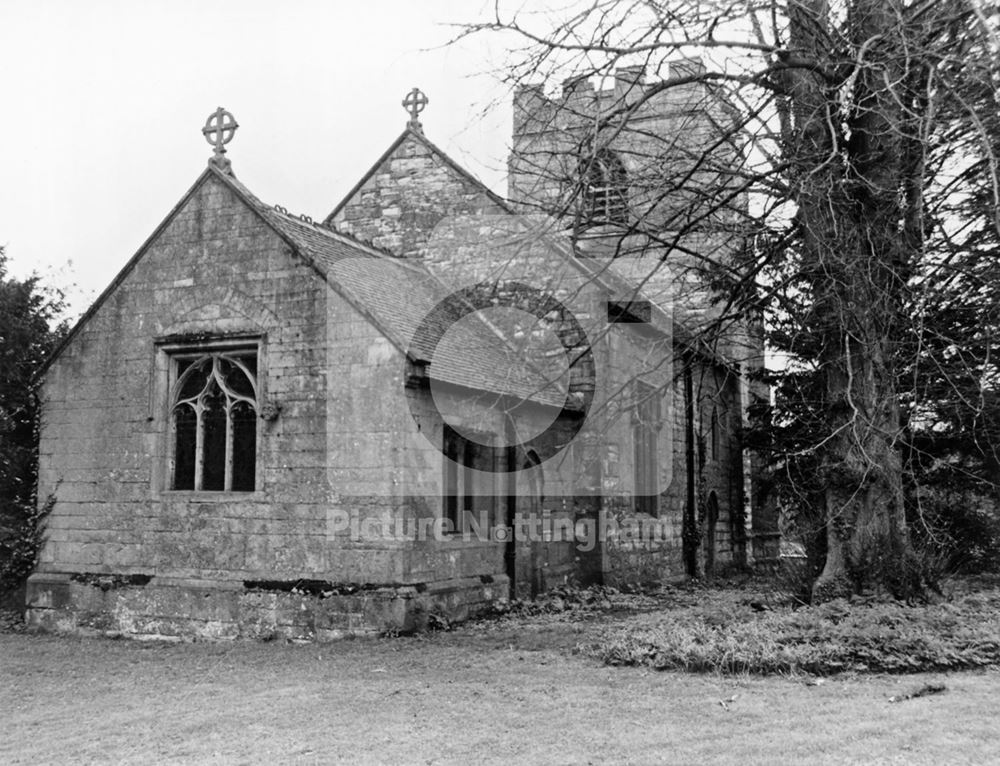 St. Nicholas' Church, off Kirklington Road, Hockerton, 1981