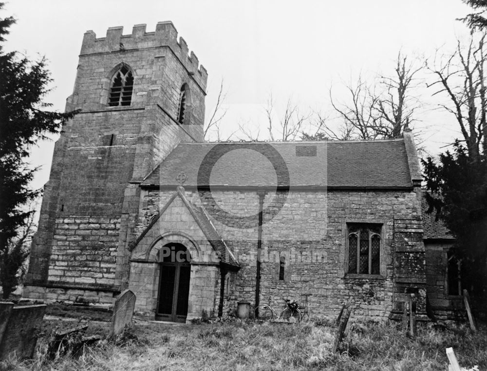 St. Nicholas' Church, off Kirklington Road, Hockerton, 1981