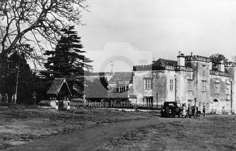 The Hall, off Holme Lane, Holme Pierrepont, c 1950