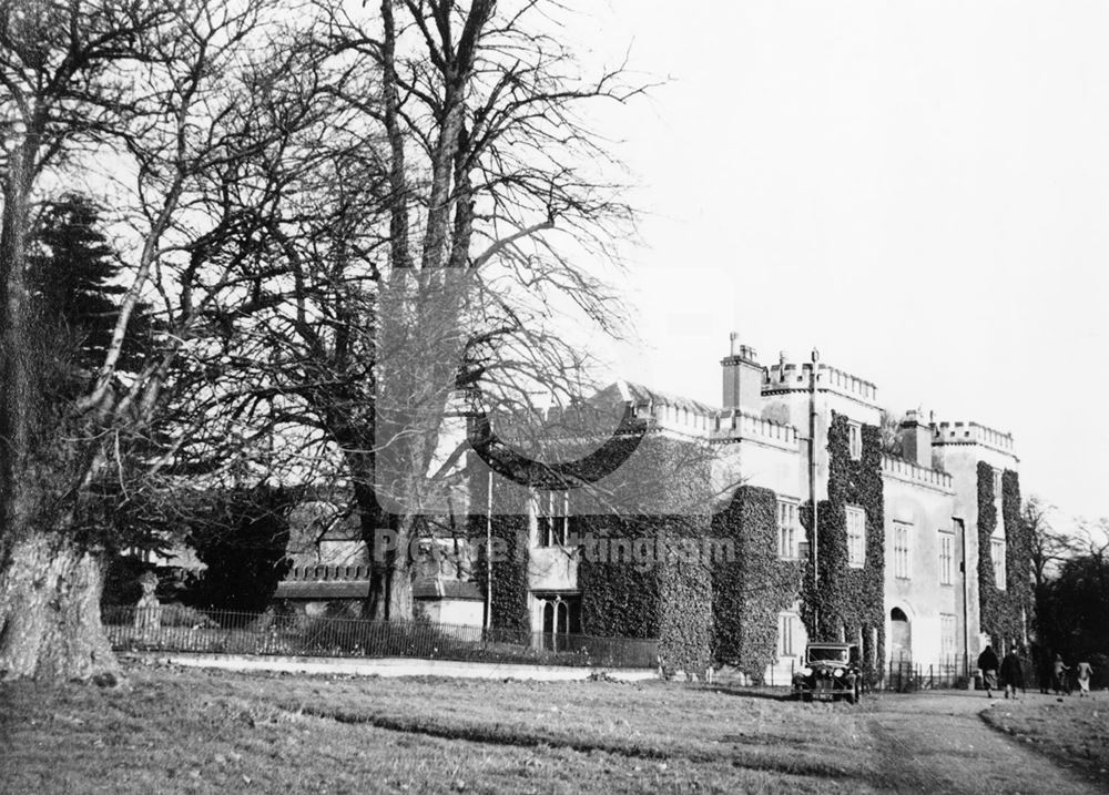 The Hall, off Holme Lane, Holme Pierrepont, c 1950