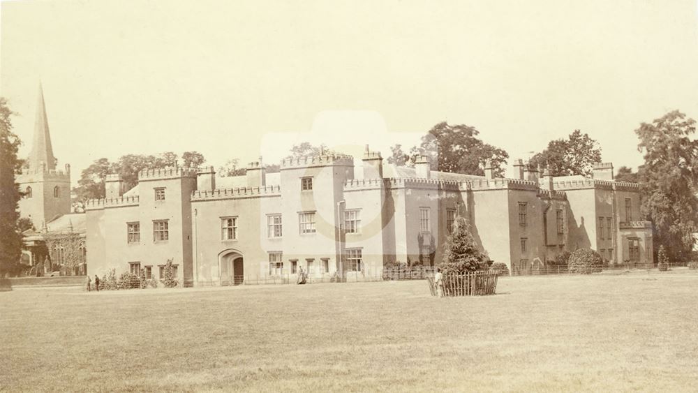 The Hall, off Holme Lane, Holme Pierrepont, c 1890