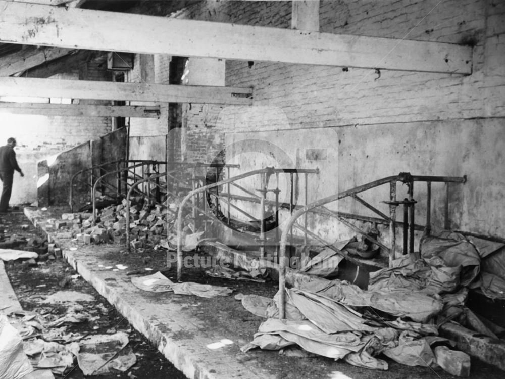 Milking Sheds, Fox and Crown Farm, Holme Lane, Bassingfield, 1975