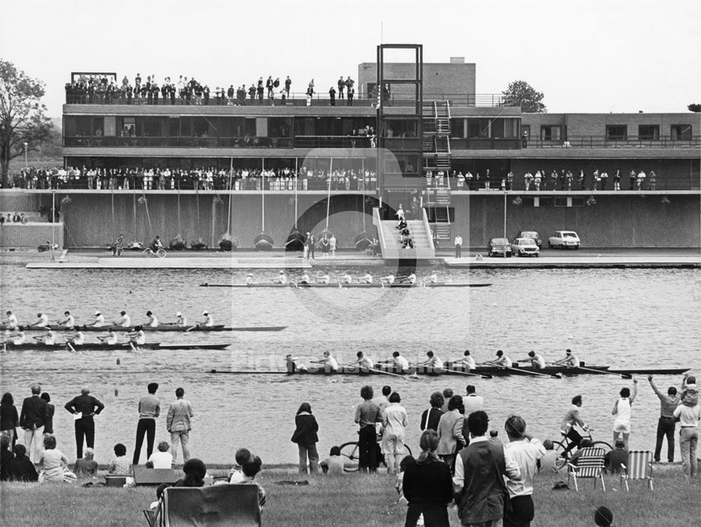 School's Regatta at National Water Sports Centre, Adbolton Lane, Holme Pierrepont, 1973