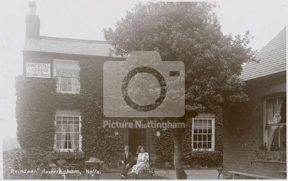 Reindeer Inn, Main Street, Hoveringham, 1924