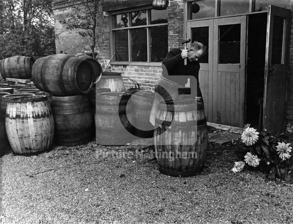 Cooper's Workshop, Gonalston Lane, Hoveringham, 1961