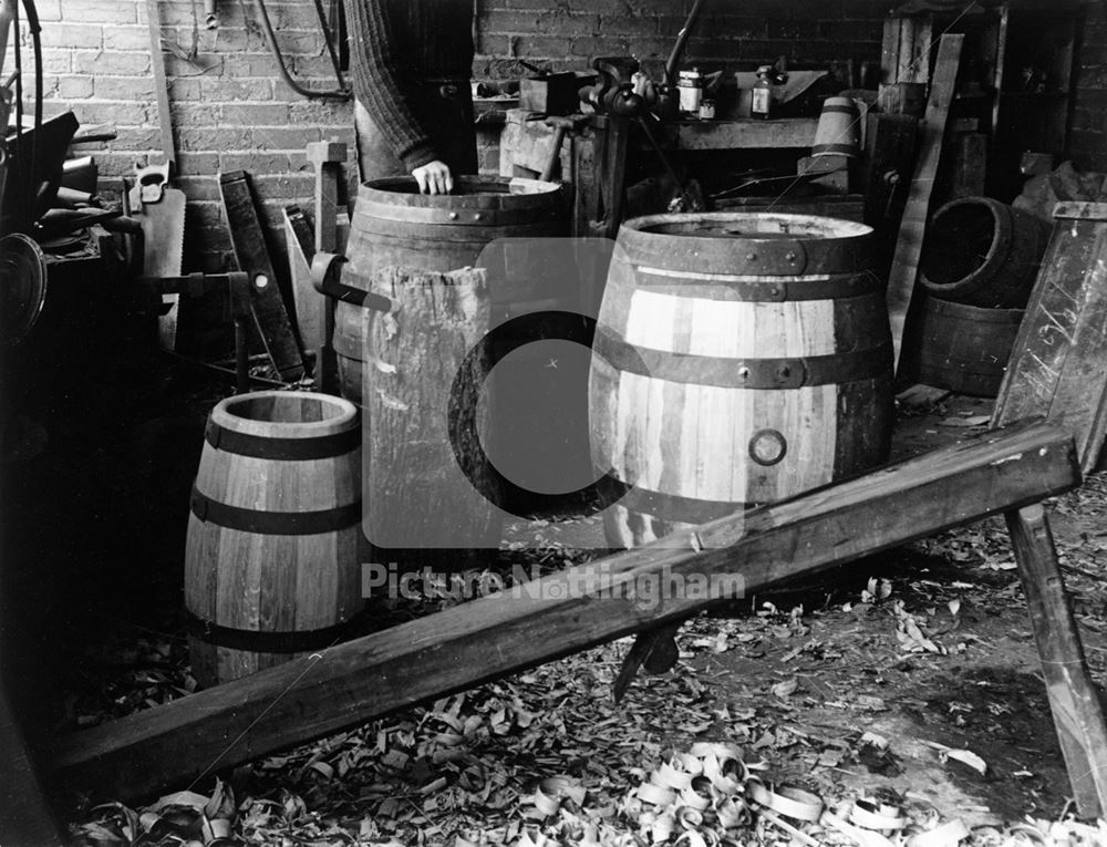 Cooper's Workshop, Gonalston Lane, Hoveringham, 1961