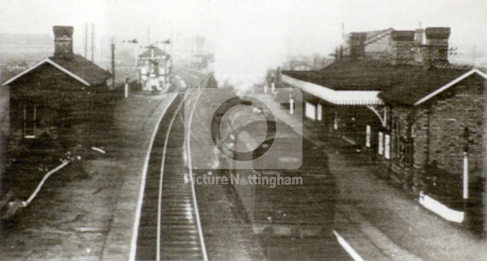 Radford Railway Station, Ilkeston Road, Radford, Nottingham, c 1950s ?