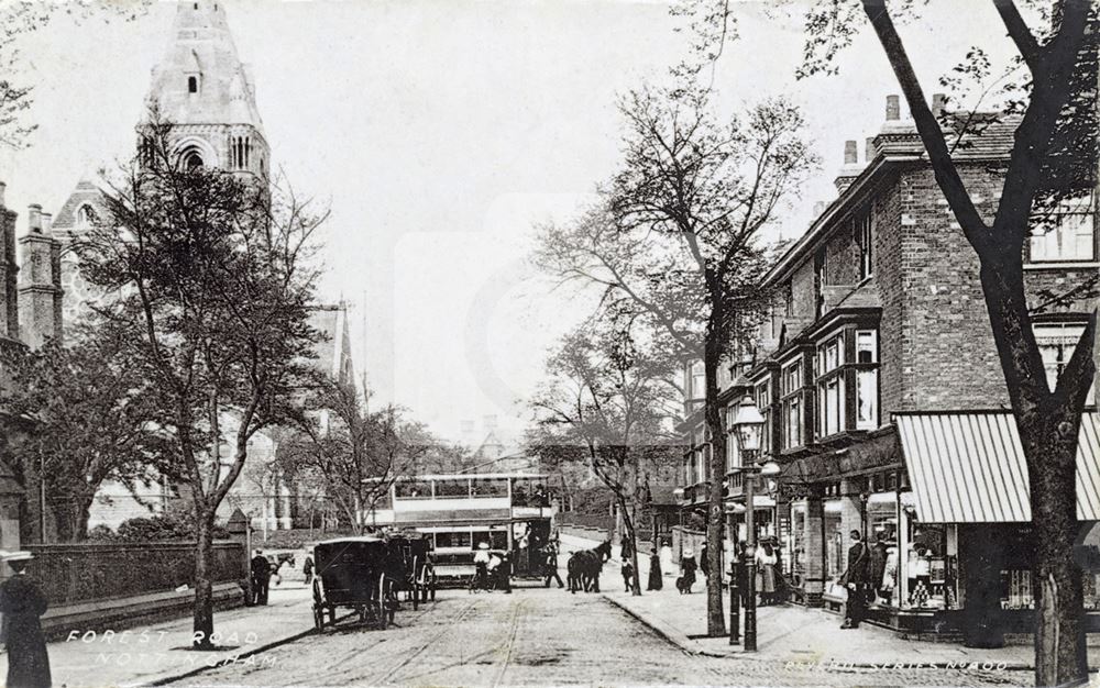 Forest Road East, Nottingham, c 1905