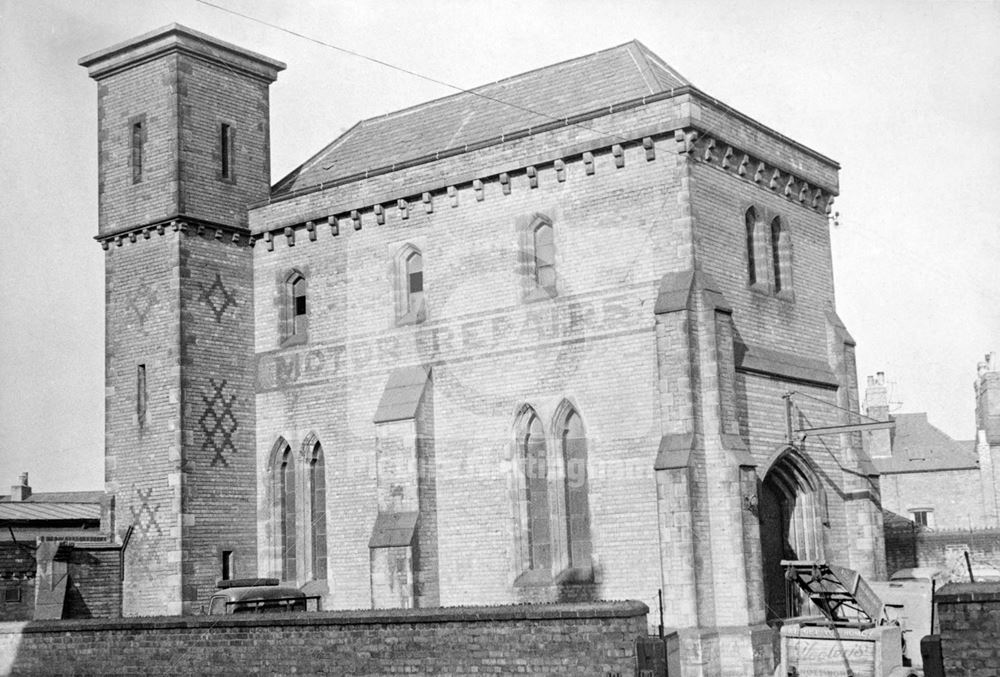 Sion Hill Waterworks, Pumping Station, Ropewalk, Nottingham, 1950s ?