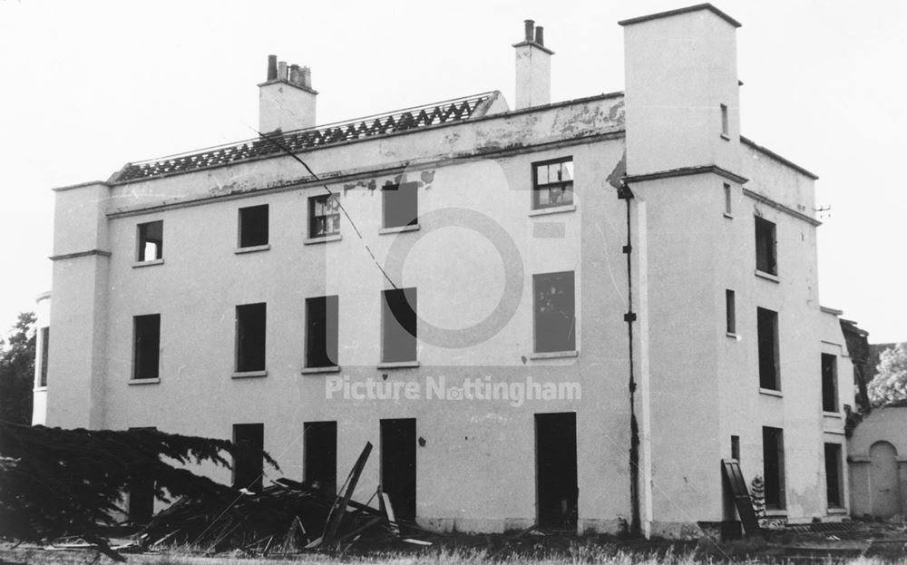 Exterior of Aspley Hall, off Aspley Lane, Aspley, 1968