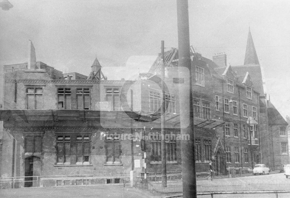 St Patrick's School, Canal Street, Nottingham, 1968