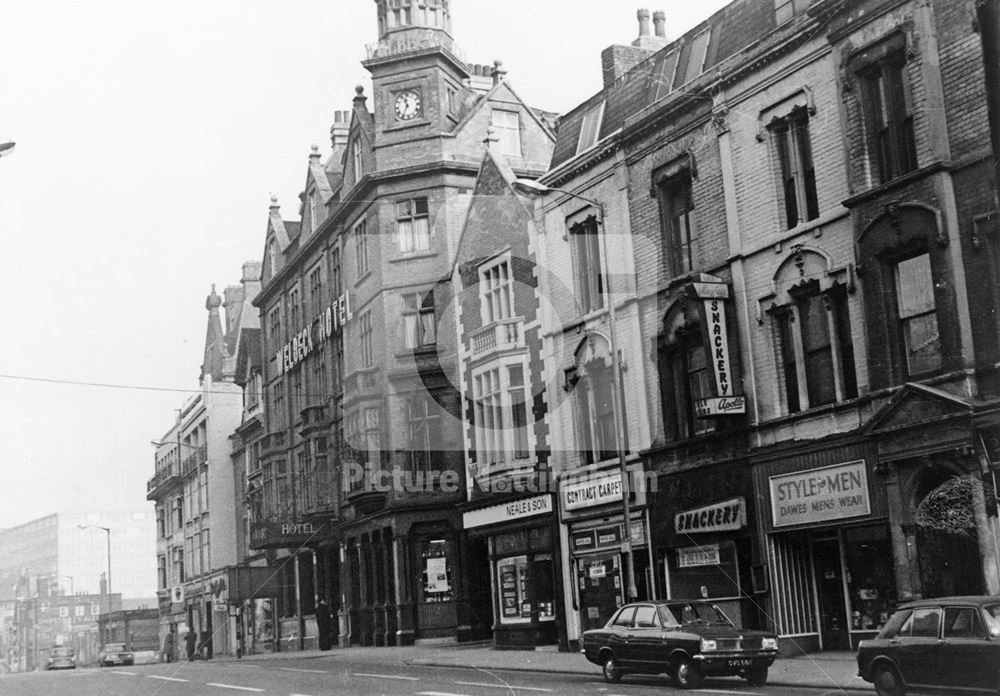 Welbeck Hotel, Milton Street, Nottingham, 1968