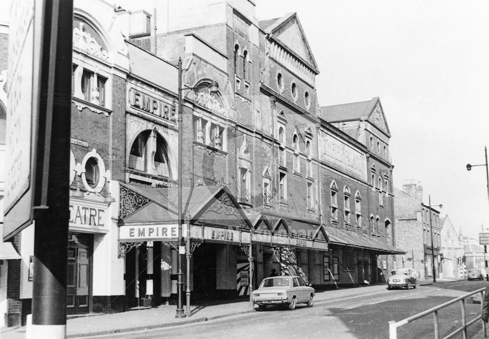 Empire Theatre, South Sherwood Street, Nottingham, 1968