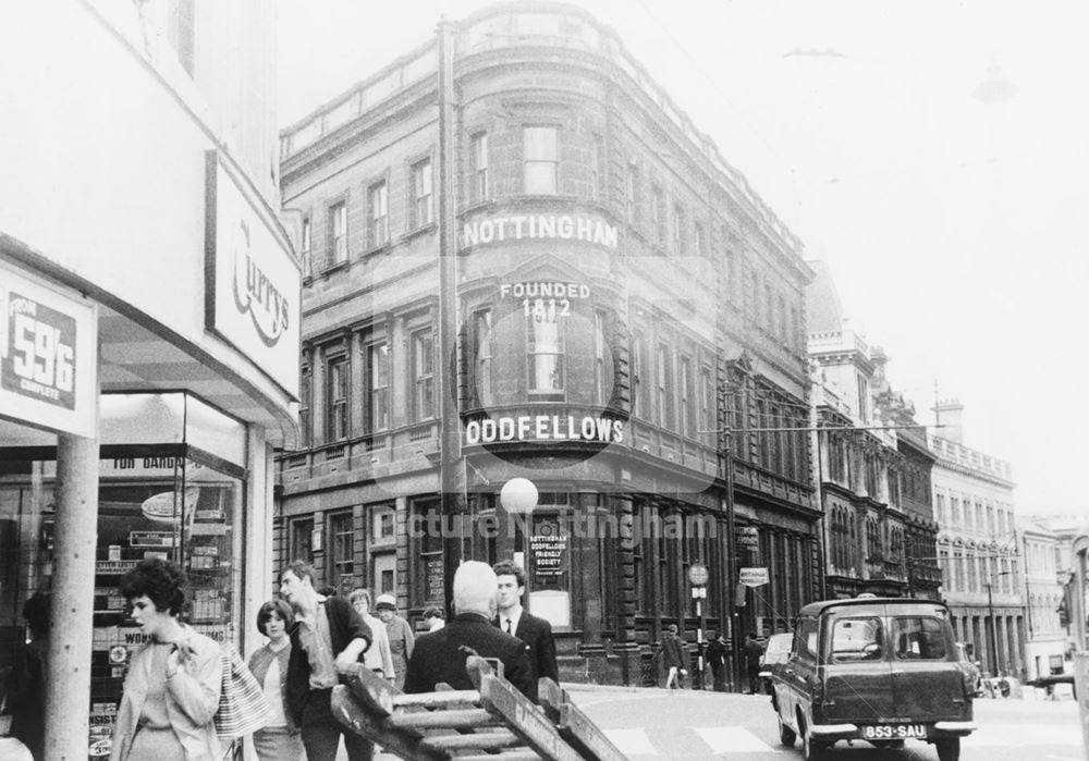 Old General Post Office, Victoria Street, Nottingham, 1967