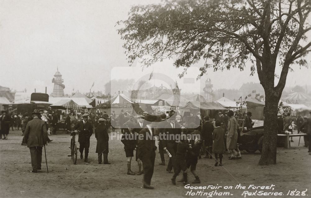 The Goose Fair, Forest Recreation Ground, Nottingham, 1928