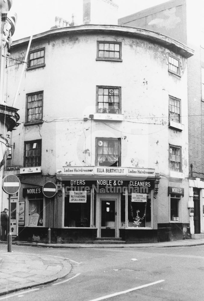 Bridlesmith Gate from Middle Pavement, Nottingham, 1968