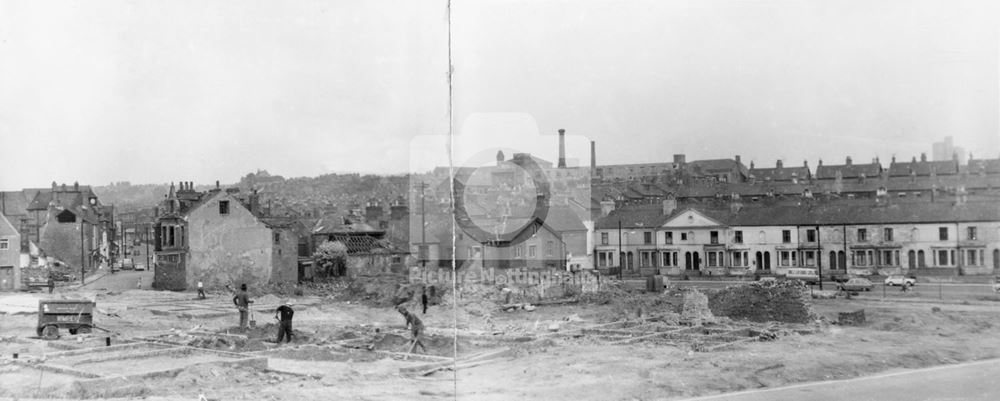 St Ann's Well Road During Demolition, St Ann's, Nottingham, 1972