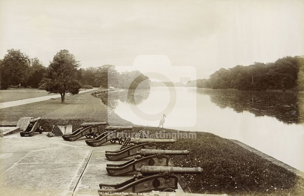 The Battery, Clumber Park, Clumber, c 1890