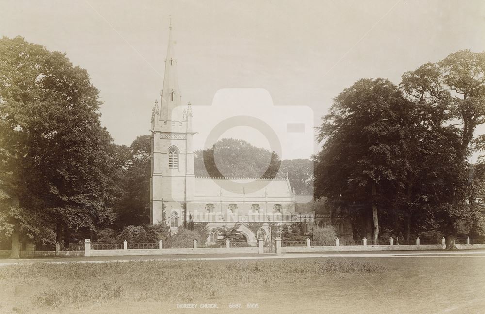 St. John The Evangelist Church, Radley's Lane, Perlthorpe, c 1890