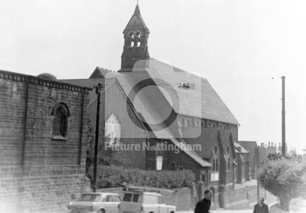 Emmanuel Church, Woodborough Road, St Ann's, Nottingham, 1971