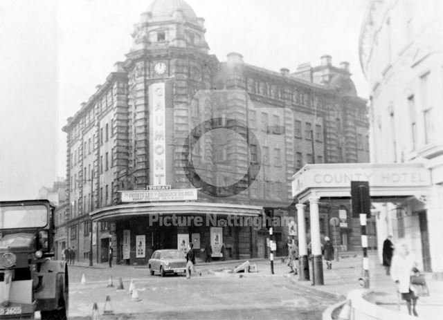 Gaumont Cinema, Goldsmith Street, Nottingham, 1971